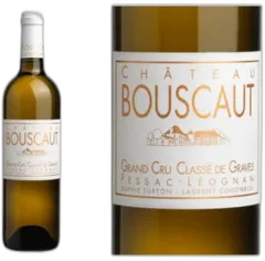 vue du vin Bouscaut Aop Pessac Leognan Blanc Chateau Bouscaut 2018