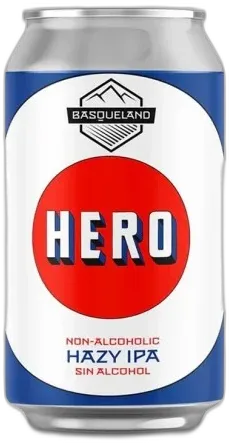 photo du vin Basqueland Hero Hazy Ipa Sans Alcool- Can