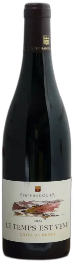 image du vin Cdr Stéphane Ogier "le Temps Est Venu" 2024