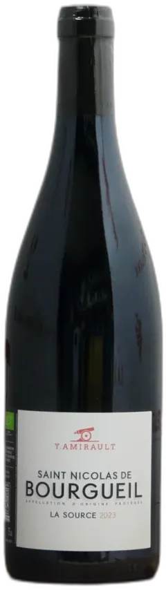 image du vin st Nicolas de Bourgueil Yannick Amirault "la Source" 2023