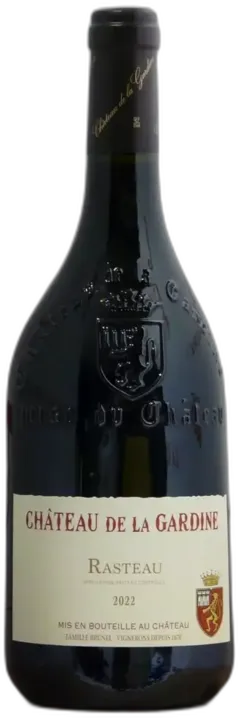 vue du vin Rasteau Château de la Gardine 2022