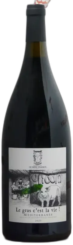 photo du vin Igp Méditerranée Famille de Boel France "le Gras c'Est la Vie !" Magnum 2023