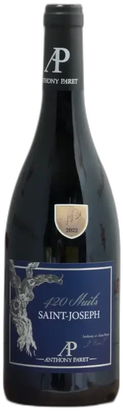 photo du vin st-Joseph Domaine Paret "420 Nuits" 2022