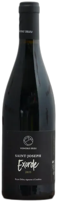 photos du vin st-Joseph Vignoble Deleu "Exorde" 2023