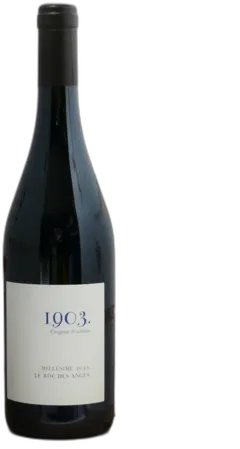 vue du vin Igp Côtes Catalanes Domaine Roc des Anges "1903" 2023