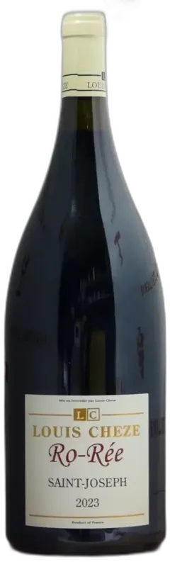 vue du vin st-Joseph Louis Chèze "ro-Rée" Magnum 2023