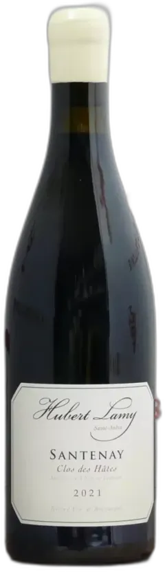 vue du vin Santenay Hubert Lamy "Clos des Hâtes" 2021