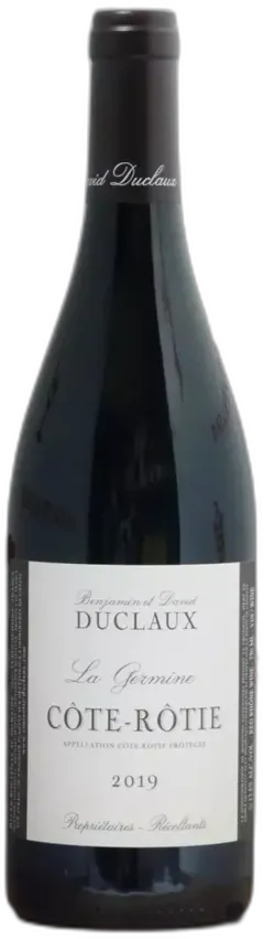 photo du vin Côte-Rôtie Domaine Duclaux "la Germine" 2019