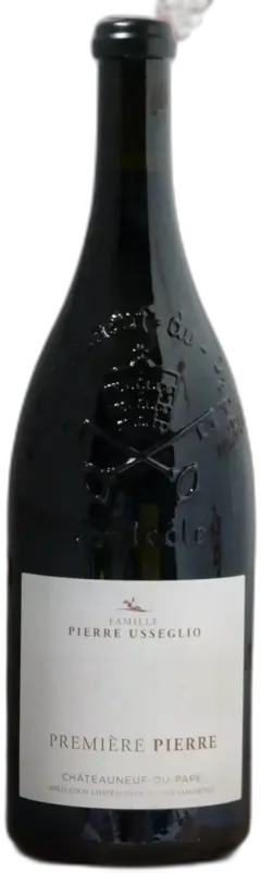 vue du vin Châteauneuf-du-Pape Famille Pierre Usseglio "Première Pierre" Magnum 2022