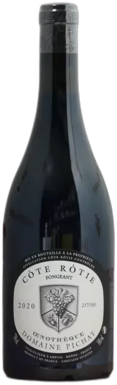 image du vin Côte-Rôtie Domaine Pichat "Fongeant - Œnothèque" 2020