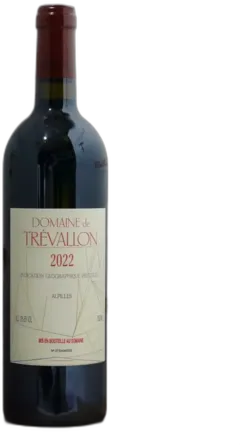 vue du vin Igp Alpilles Domaine de Trévallon 2022