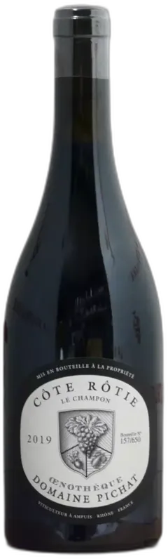 image du vin Côte-Rôtie Domaine Pichat "le Champon - Oenothèque" 2019