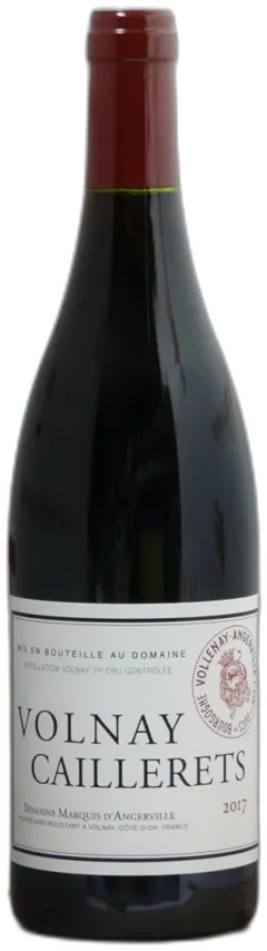illustration du vin Volnay Caillerets Domaine Marquis d’Angerville 2017