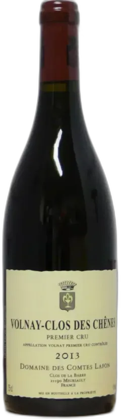 vue du vin Volnay-Clos des Chênes Domaine des Comtes Lafon "Premier Cru" 2013