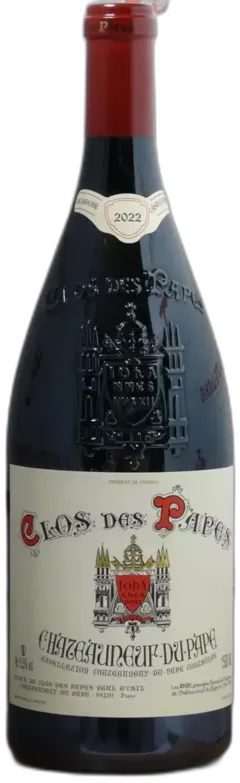 aperçu du vin Châteauneuf-du-Pape Clos des Papes Magnum 2022