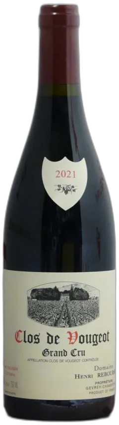 photo du vin Clos de Vougeot Henri Rebourseau "Grand Cru" 2021