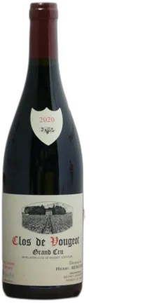 image du vin Clos de Vougeot Henri Rebourseau "Grand Cru" 2020