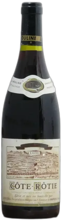 image du vin Côte-Rôtie Domaine Guigal "la Mouline" 1981