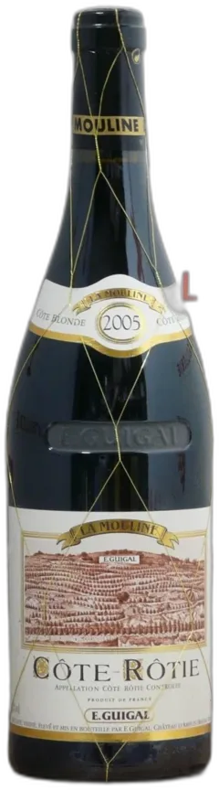 photo du vin Côte-Rôtie Domaine Guigal "la Mouline" 2005