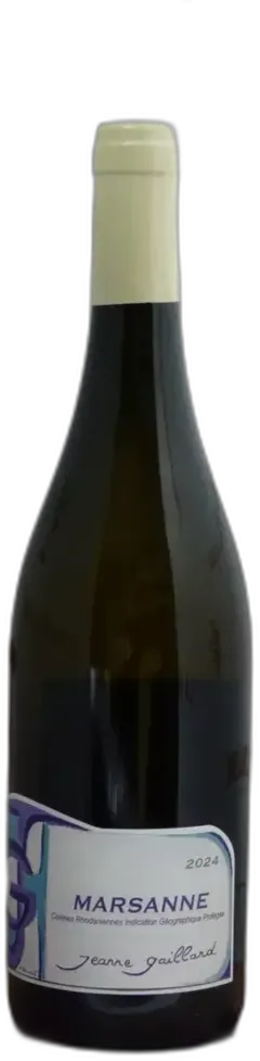 illustration du vin Igp Collines Rhodaniennes Jeanne Gaillard Marsanne 2024