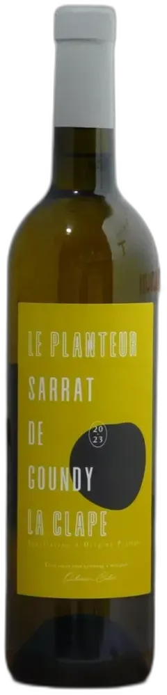 vue du vin Aop la Clape Sarrat de Goundy "le Planteur" Blanc
