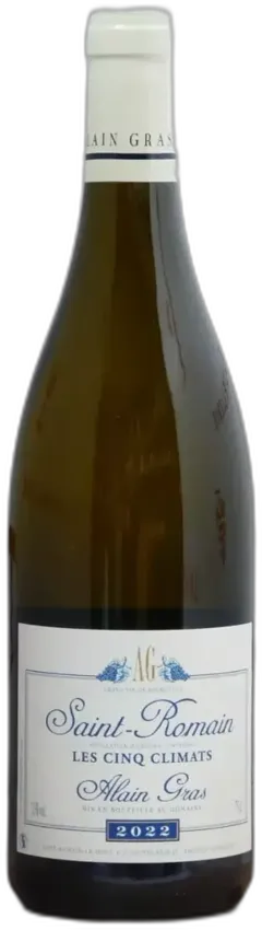 photo du vin Saint-Romain Alain Gras "les Cinq Climats" 2022