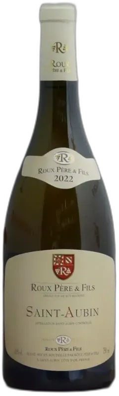 capture du vin Saint-Aubin Domaine Roux Père et Fils Blanc 2022