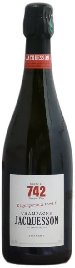 aperçu du vin Champagne Jacquesson "Cuvée n°742 - Dégorgement Tardif"