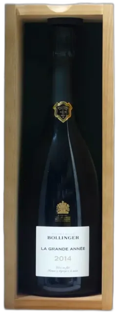 photo du vin Champagne Bollinger "la Grande Année" 2014