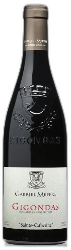 photos du vin Gigondas st-Catherine 2021 Gabriel Meffre