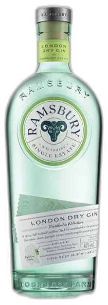 illustration du vin Ramsbury London Dry Gin