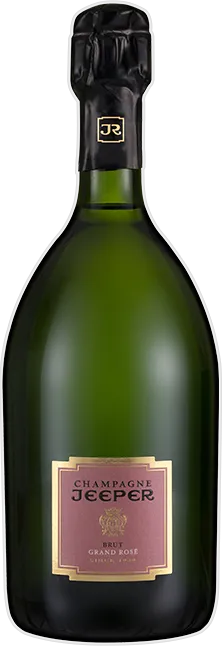vue du vin Champagne Jeeper Grand Rosé