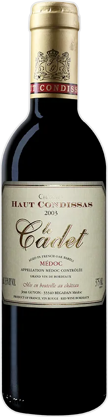 capture du vin Château Haut Condissas le Cadet