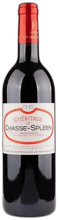 illustration du vin Haut-Médoc l’Héritage Chasse-Spleen 2020