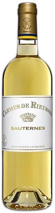 capture du vin Sauternes Carmes de Rieussec 2018 Château Rieussec