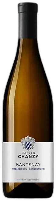 vue du vin Santenay Blanc 1er Cru Beaurepaire 2019 Domaine Chanzy