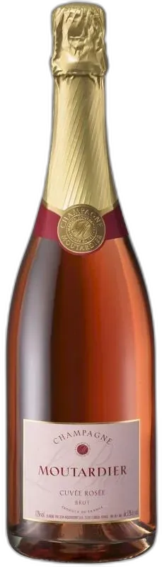capture du vin Champagne Moutardier Cuvée Rosée