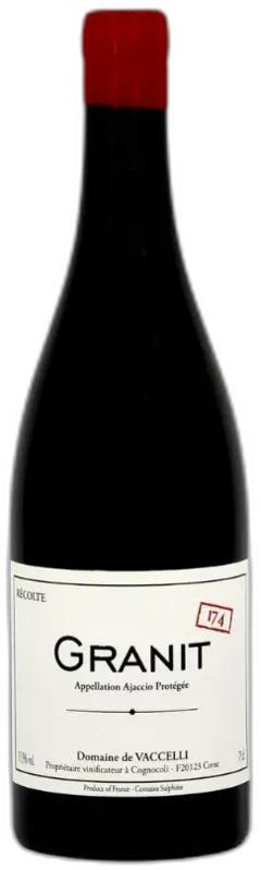 illustration du vin Granit 174 2018 Vaccelli