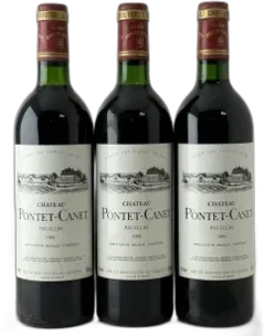 photo du vin Pontet Canet Pauillac 1986