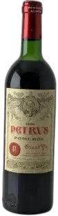 capture du vin Petrus Pomerol 1981