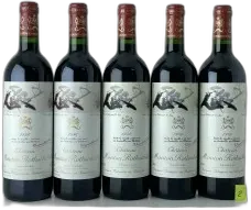capture du vin Mouton Rothschild Pauillac 1996