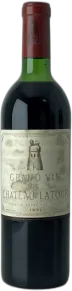 capture du vin Latour Pauillac 1971