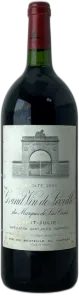 vue du vin Leoville Las Cases Saint Julien 2000