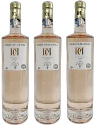 image du vin Rosé du Domaine Coste Moynier 2023 Kasher Rav Rottenberg Ciop-Aop Languedoc