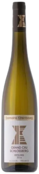 vue du vin Riesling Grand Cru Schlossberg Domaine Kirrenbourg
