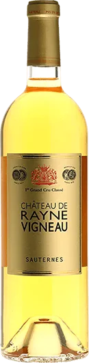 vue du vin Château de Rayne Vigneau 2021 Sauterne r Parker 93 100