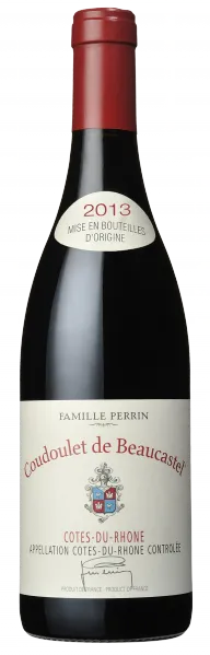 illustration du vin Coudoulet de Beaucastel Bio- Cote du Rhone Famille Perrin