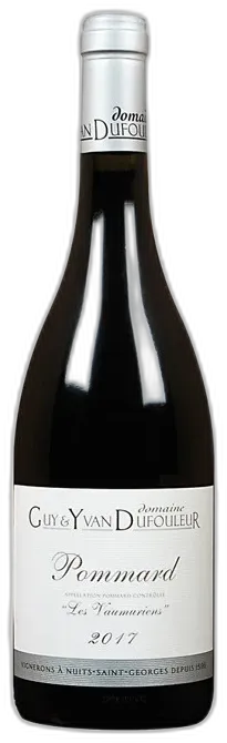 capture du vin Pommard les Vaumuriens 2022 Domaine Dufouleur
