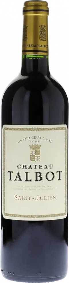 photo du vin Château Talbot 2020 4ème Grand Cru Classé Saint Julien