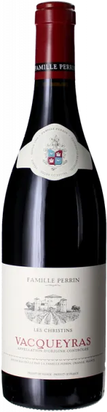 image du vin Vacqueyras les Christins Famille Perrin